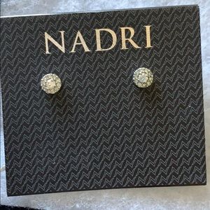 Nadri studded earrings